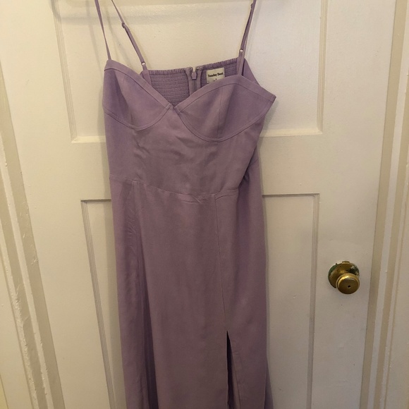 SUNDAY BEST purple dress with tags. Size small quality made dress - Picture 1 of 11